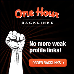 OneHourBacklinks.com is a premium backlink service providing users with high quality indexed backlinks.