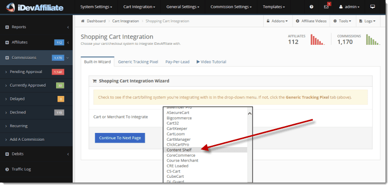 App Content Shelf Content Shelf Affiliate Tracking Plugin