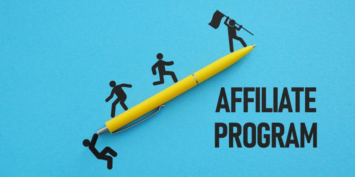affiliate program growth and tracking concept