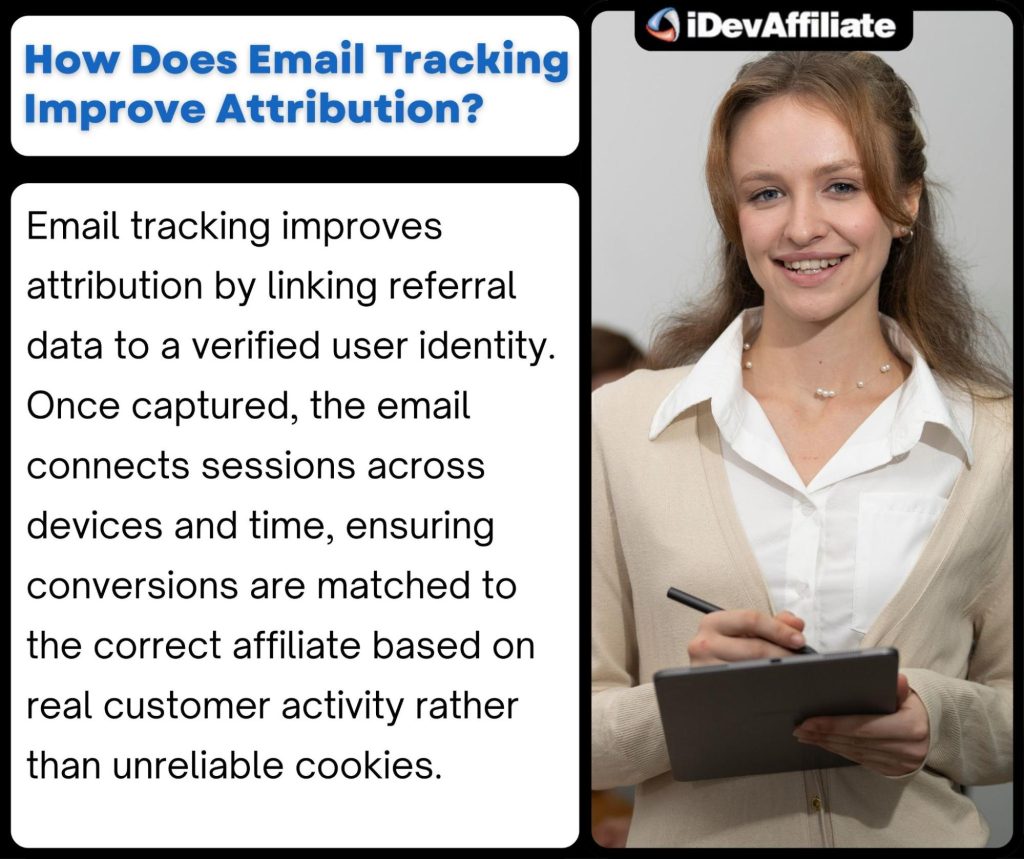 affiliate attribution explained with email tracking
