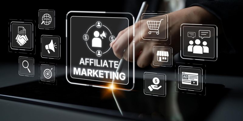 affiliate management software solution dashboard