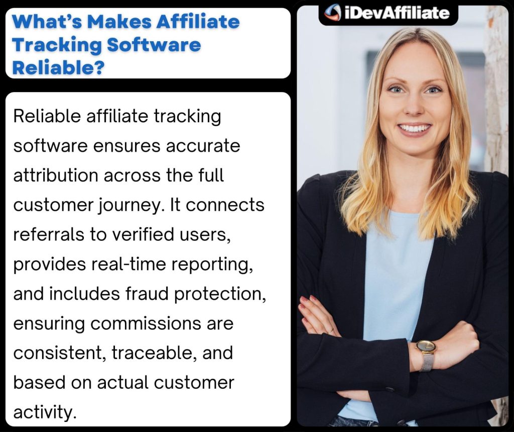 what makes affiliate tracking software reliable explanation