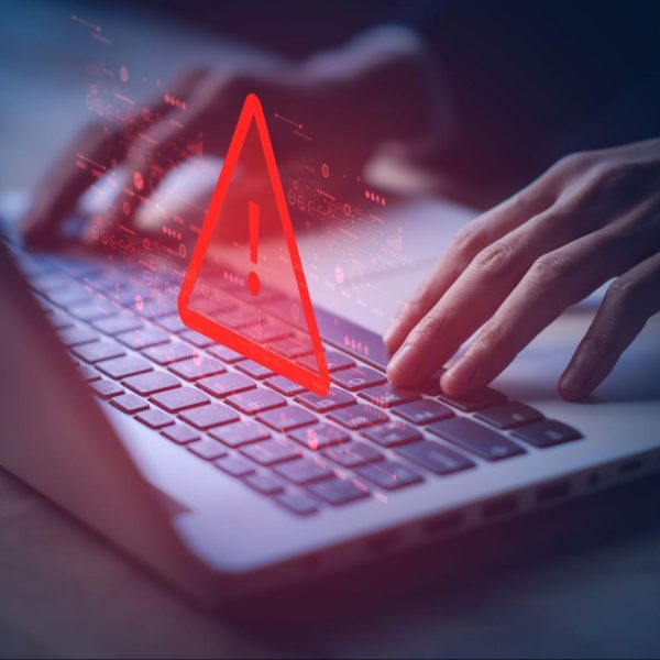 affiliate fraud warning and security risk concept