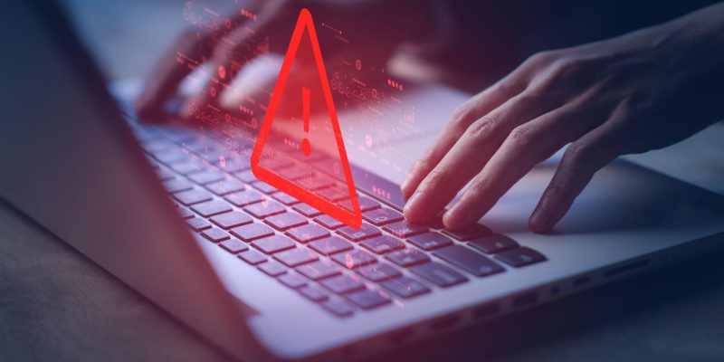 affiliate fraud warning and security risk concept