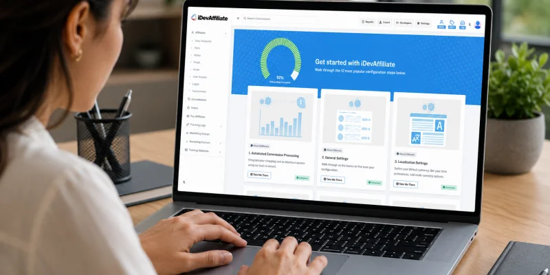 affiliate marketing tracking methods dashboard