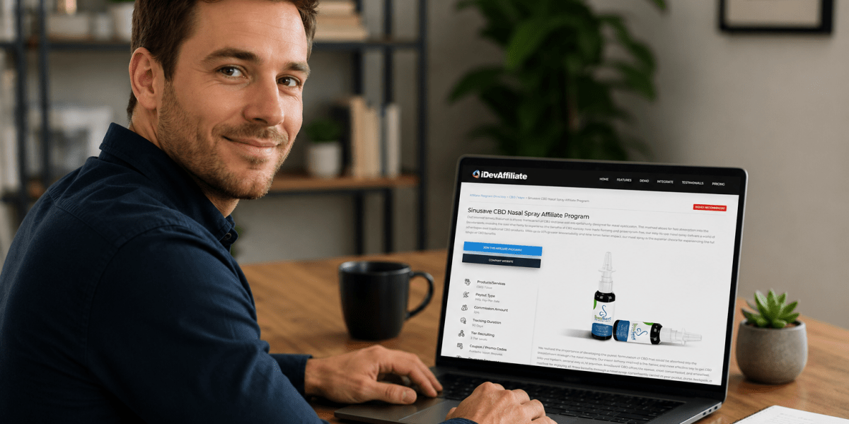 types of affiliate marketing dashboard overview