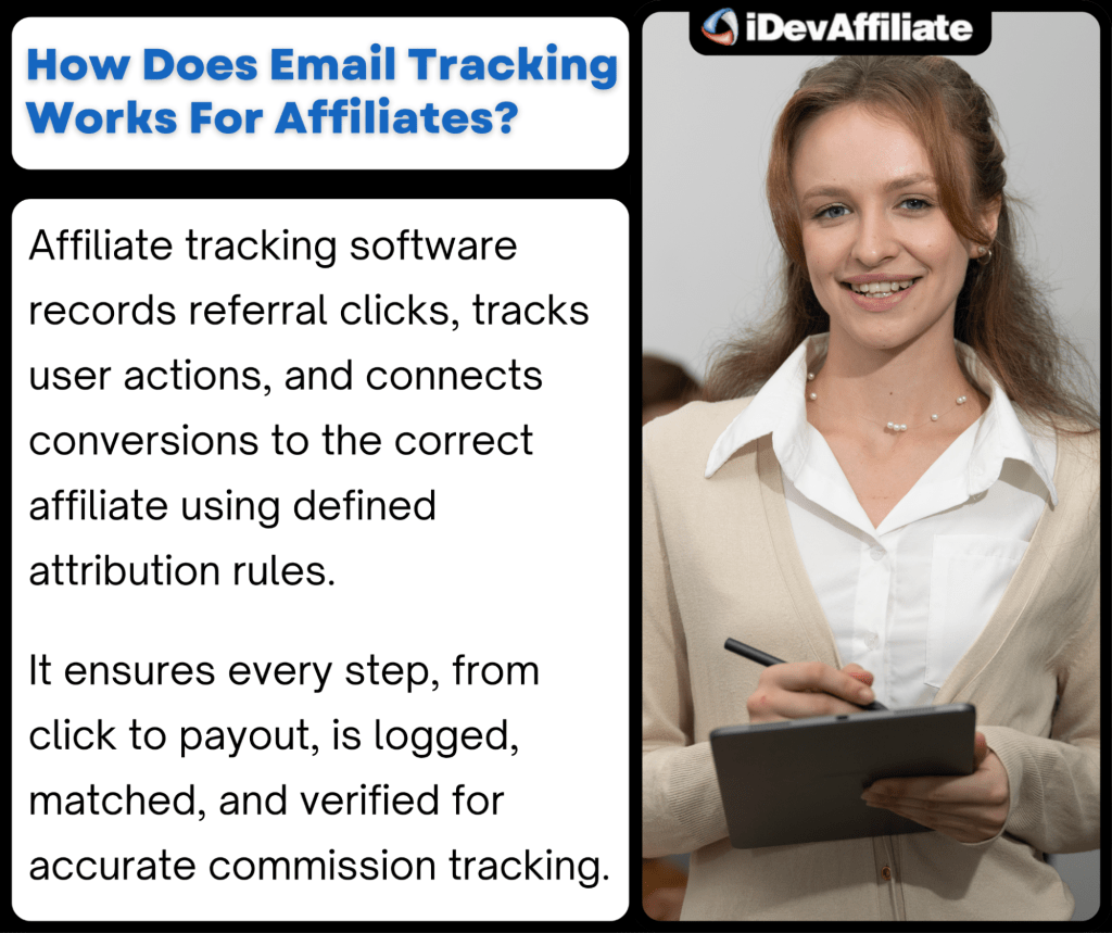 how email tracking works for affiliates explanation