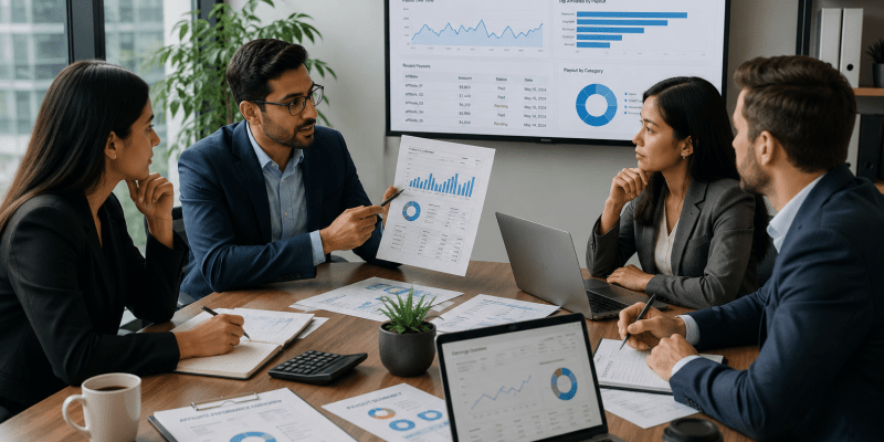finance affiliate program planning meeting