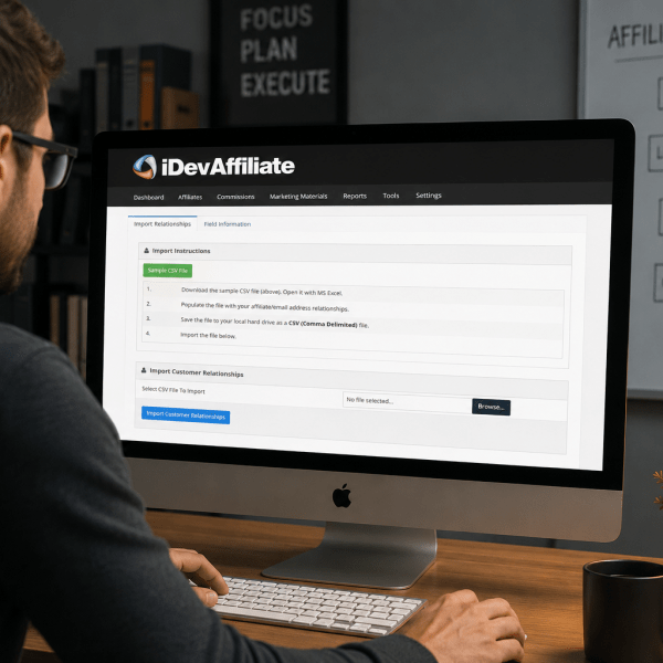 track affiliate sales without links dashboard