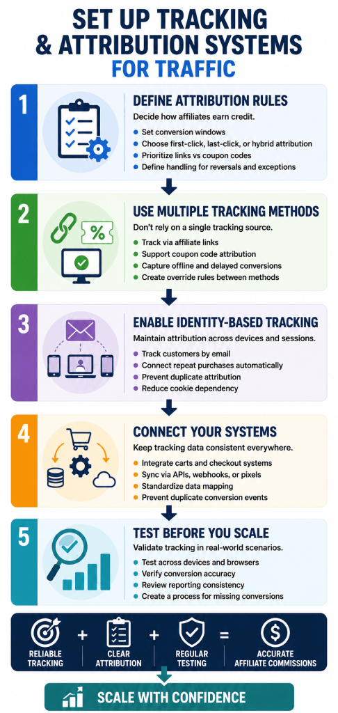 tracking and attribution for financial affiliate programs